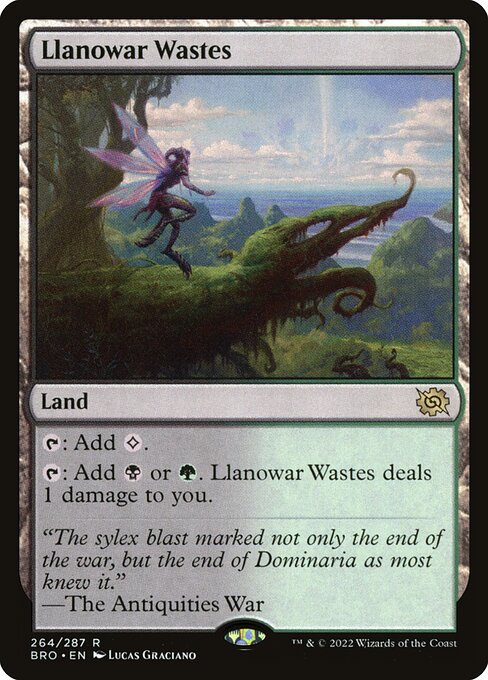 Llanowar Wastes (#264)