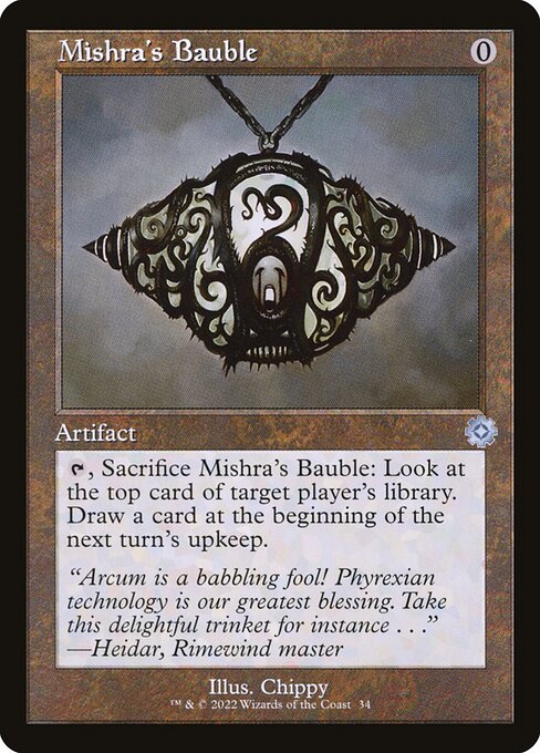 Mishra's Bauble (#34)